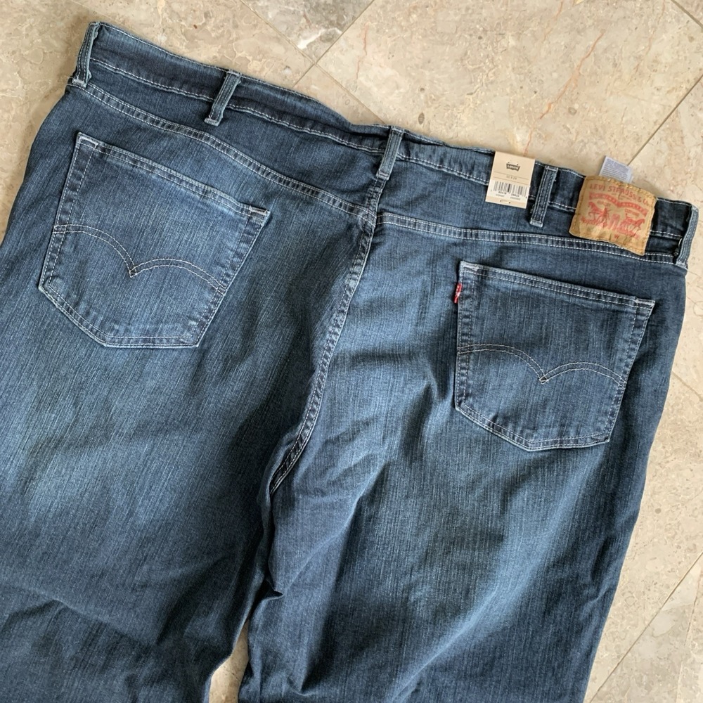 Levi's Men's Big and Tall 559 Relaxed Straight Jean Blue 50W x 29L 5 Pockets NWT